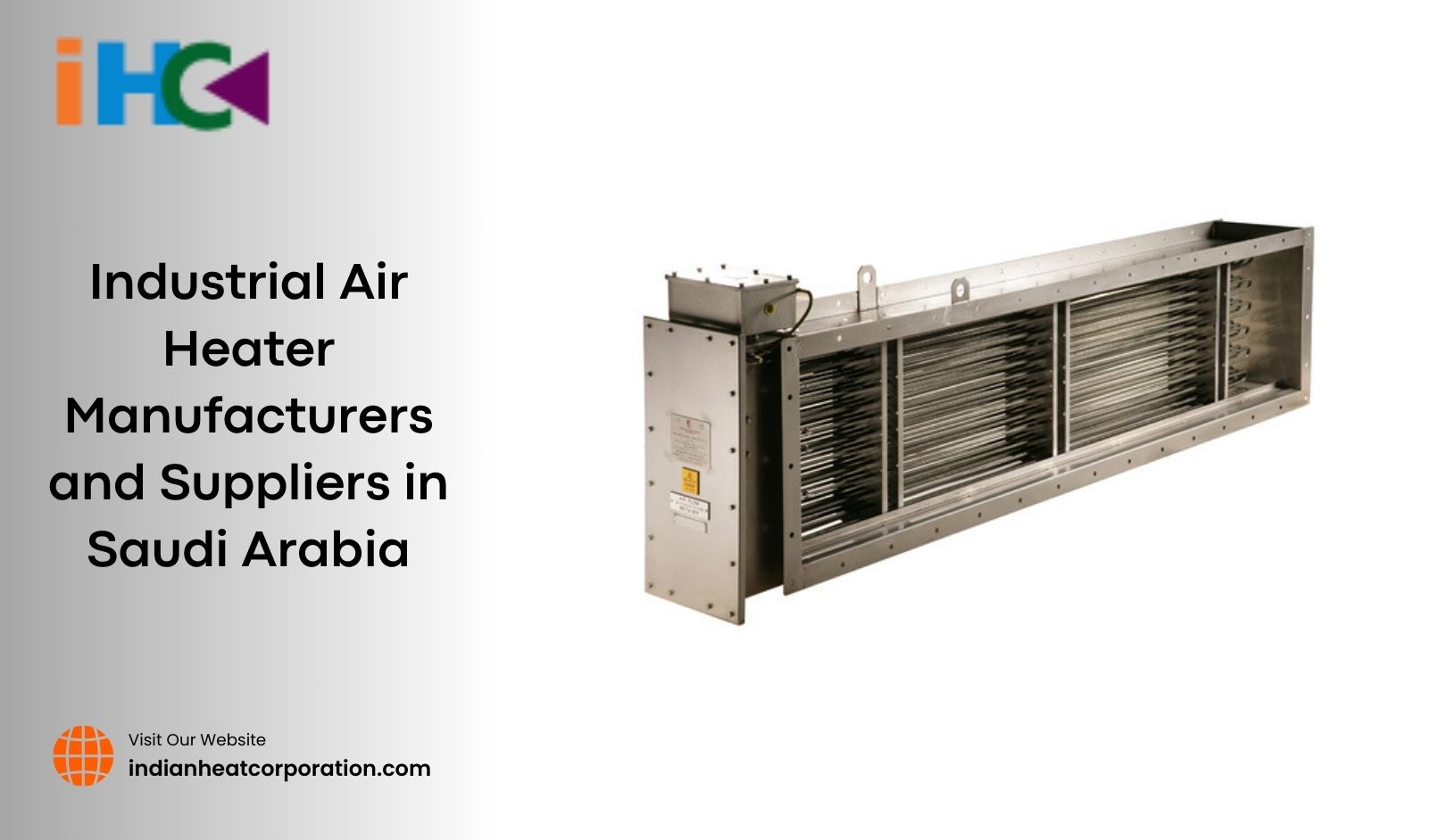 Industrial Air Heater Manufacturers and Suppliers in Saudi Arabia